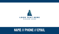 Tropical City Building  Business Card Preview