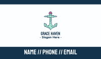 Cupcake Muffin Bakery Anchor Business Card Image Preview