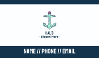Cupcake Muffin Bakery Anchor Business Card Image Preview
