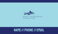 Blue Thunder Shark Business Card Image Preview