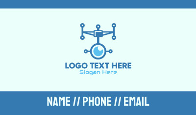 Drone Photography Technology Business Card Image Preview
