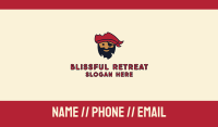 Cute Pirate Head Business Card Image Preview