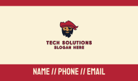 Cute Pirate Head Business Card Image Preview