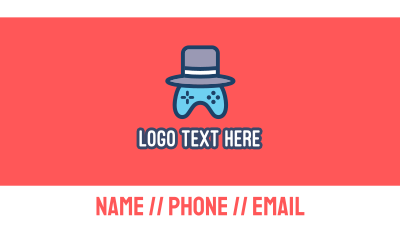 Gaming Hat Business Card