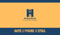 Mobile Home Service Business Card Image Preview