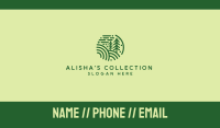 Minimalist Pine Forest  Business Card Image Preview