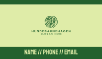 Minimalist Pine Forest  Business Card Image Preview