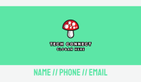 Data Mushroom Business Card Image Preview