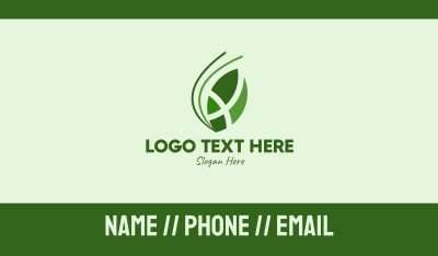 Green Seed Ecology Business Card Image Preview