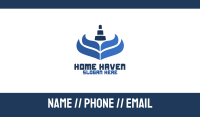 Blue Vape Smoke Business Card Image Preview