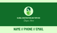 Green Prescription Drugs Business Card Image Preview