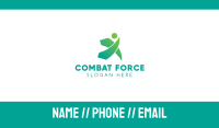 Fitness Trainer Gym Business Card Image Preview