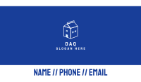 White Dairy Home Business Card Image Preview