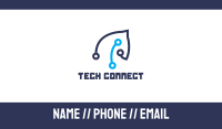 Horse Tech Outline Business Card Image Preview