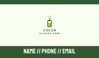 Eco Charging Battery Business Card Image Preview