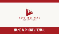 Book Play Button Business Card Image Preview