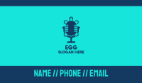 Turtle Radio Microphone Business Card Image Preview