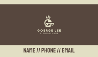 Brown Griller Letter G Business Card Image Preview
