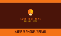 Happy Emoji Eating  Business Card Preview