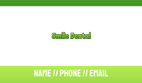 Tropical Green Business Card Image Preview