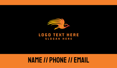 Flying Phoenix Business Card Image Preview
