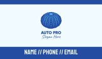 Blue Sea Urchin Business Card Image Preview
