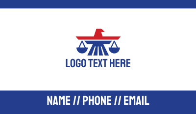 American Eagle Law Business Card Image Preview