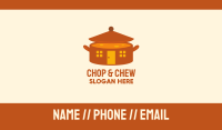 Home Cooking Soup Pot Business Card Image Preview