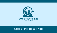 Clean Squeegee City  Business Card Image Preview