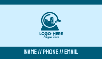 Clean Squeegee City  Business Card Image Preview