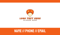 Orange Hat Controller Business Card Image Preview