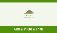 Baby Armadillo Business Card Image Preview