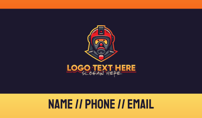 Fire Rescue Team Business Card Image Preview