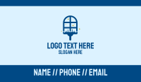 Clean Window Squeegee  Business Card Image Preview