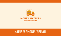 Burger Food Truck Business Card Image Preview