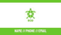 Eco Turtle Business Card Image Preview