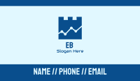 Blue Turret Statistics Business Card Image Preview
