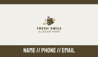 Cannon Mascot Business Card Design