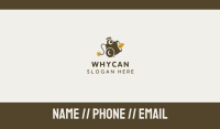 Cannon Mascot Business Card Image Preview