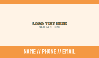 Auto Mechanic Wordmark Business Card Image Preview