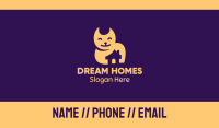 Happy Cat Shelter Business Card Image Preview