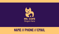 Happy Cat Shelter Business Card Image Preview