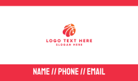 Abstract Basketball Shell Business Card Image Preview