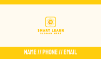 Sun Home Square Business Card Image Preview