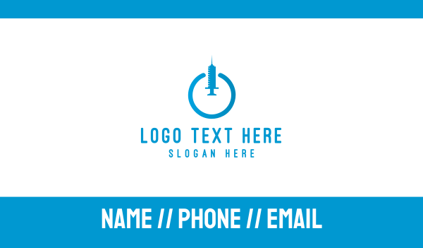 Power Injection Business Card Design Image Preview