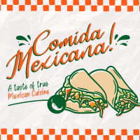 Comida Mexicana Instagram post Image Preview