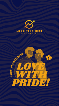 Love with Pride Instagram story Image Preview