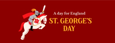 Happy St. George's Day Facebook cover Image Preview