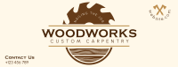 Custom Carpentry Facebook cover Image Preview