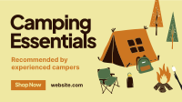 Quirky Outdoor Camp Animation Preview